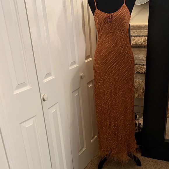 Moon River Dresses & Skirts - Moon River Rust Maxi Dress